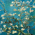 Vincent Van Gogh Canvas Paintings - Almond Branches in Bloom 1